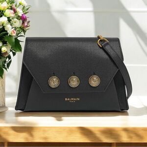 NWT Balmain Flap Shoulder Bag